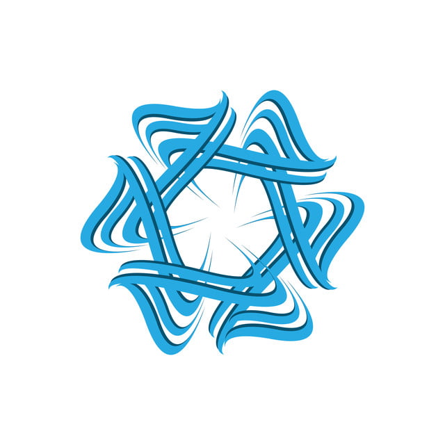 abstract star business company logo
